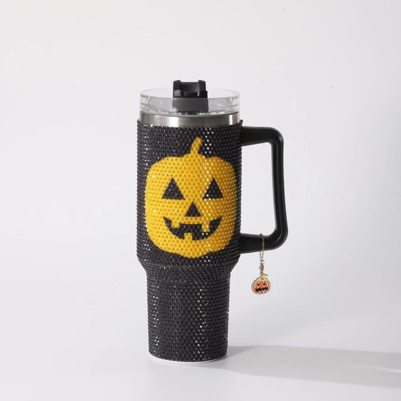 Halloween designs 40oz rhinestone bling tumbles_miki