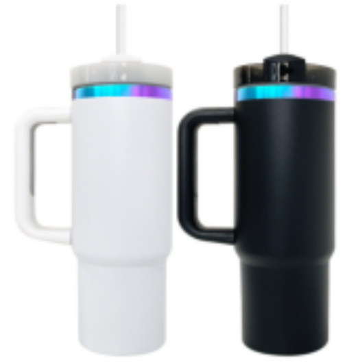 USA RTS_ Black Chroma Powder Coated 40oz Quencher Tumbler For Laser Engraving_miki
