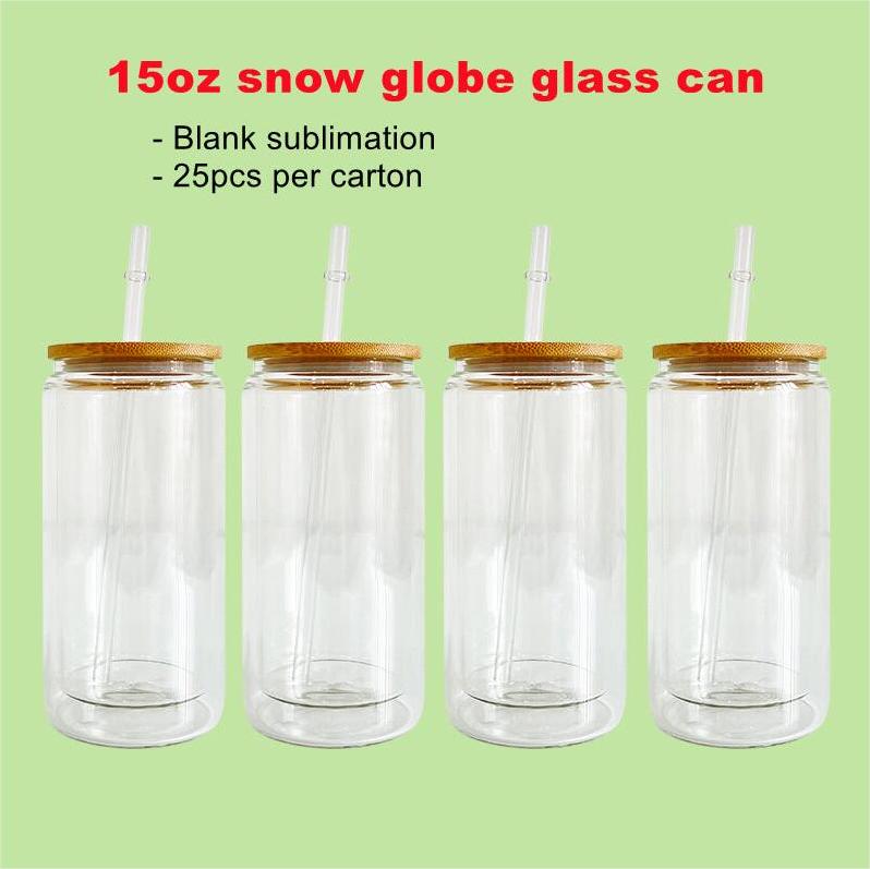 12oz 15oz 20oz Double Walled Snow Globe Glass Cans with Bamboo Lid for Sublimation and UV DTF Wraps_ miki