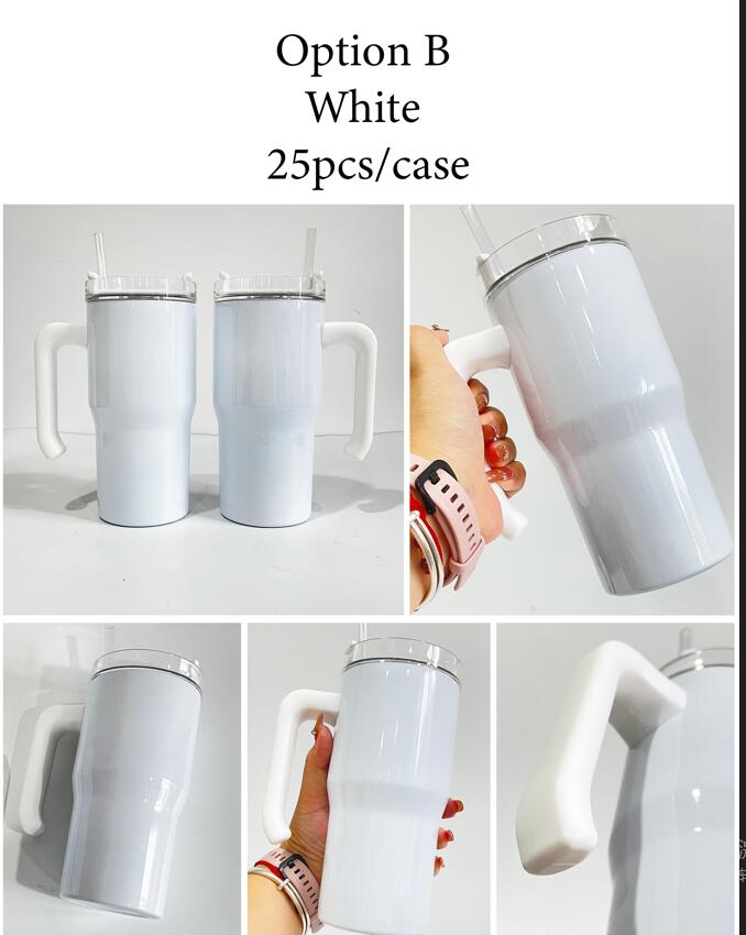 🔥USA RTS sublimation matte 20oz kids tumblers with handle_miki