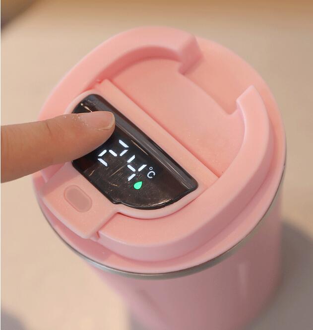 Spill Proof lid 380ml 500ml double walled vacuum insulated coffee mugs_miki