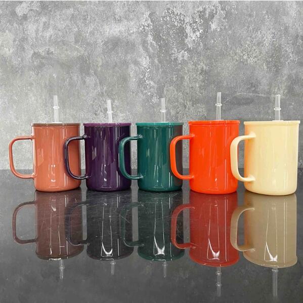 Sublimation Autumn Fall Winter Colored 17oz Glass Mugs With Handle For UV DTF Wraps_miki