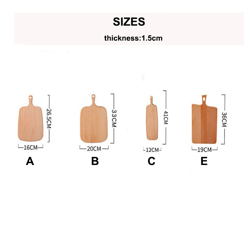 Blank Kitchen Bamboo Cutting Board With Handle For Laser Engraving_miki