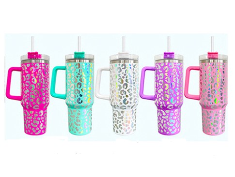 holographic leopard 40oz tumbler_miki