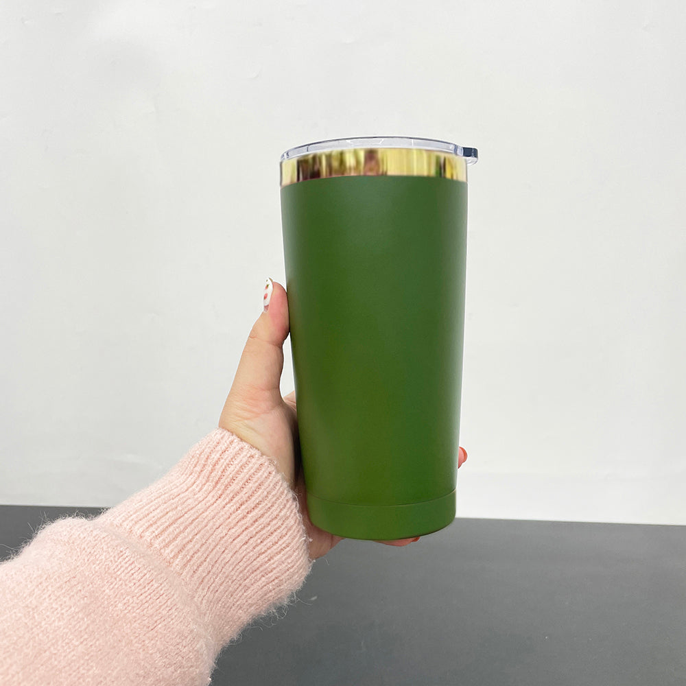 Mirror Gold Underneath Powder Coated 20oz Yeti Mug With Lid And Colored Straw for Laser Engraving_miki