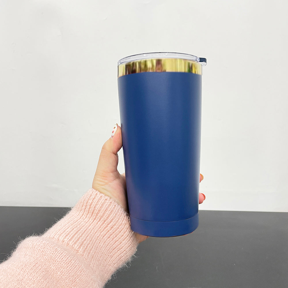 Mirror Gold Underneath Powder Coated 20oz Yeti Mug With Lid And Colored Straw for Laser Engraving_miki