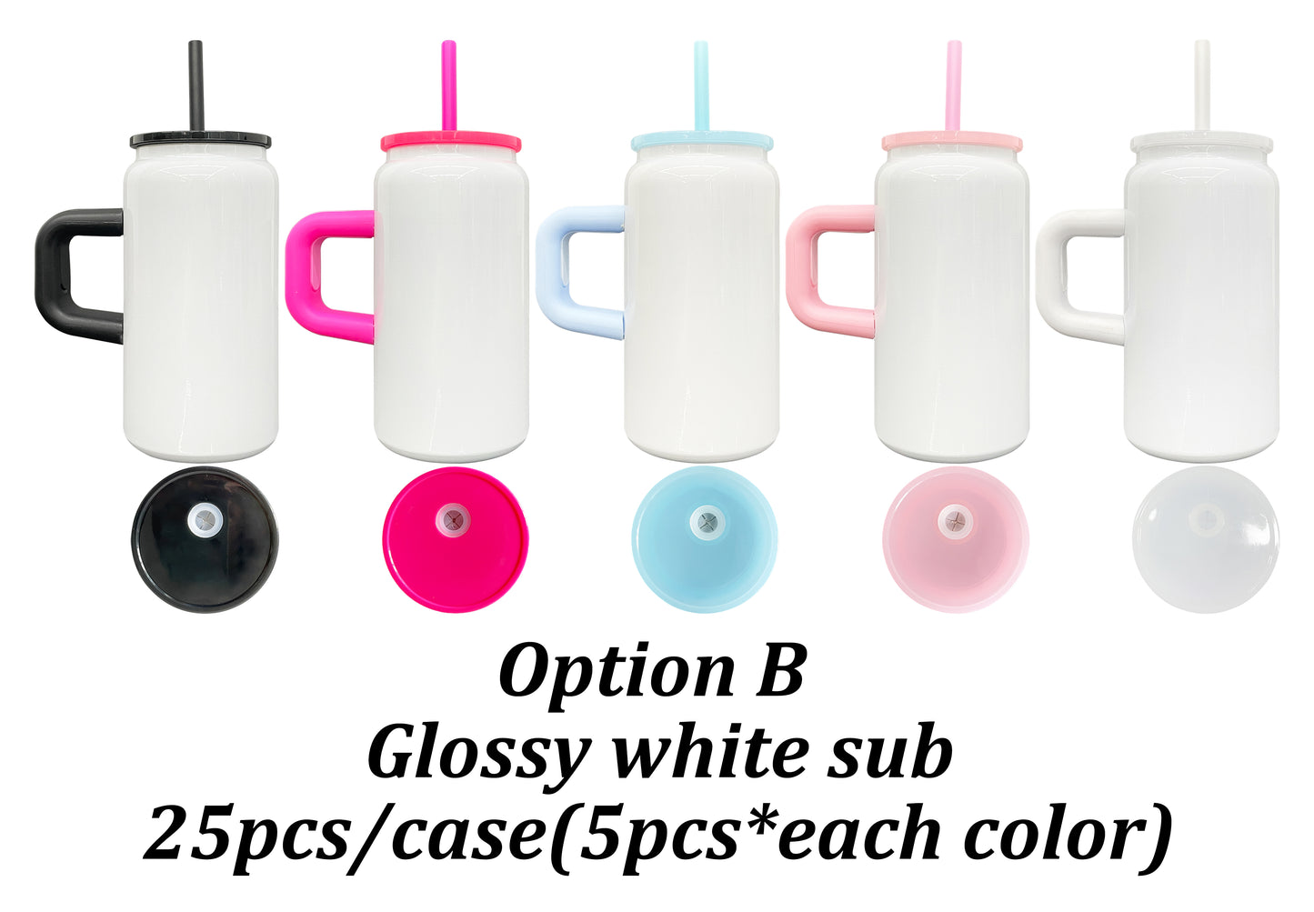 USA RTS_ Sublimation Kids 16oz Stainless Steel Can With Removable Handle Suitable For UV DTF Wraps_miki