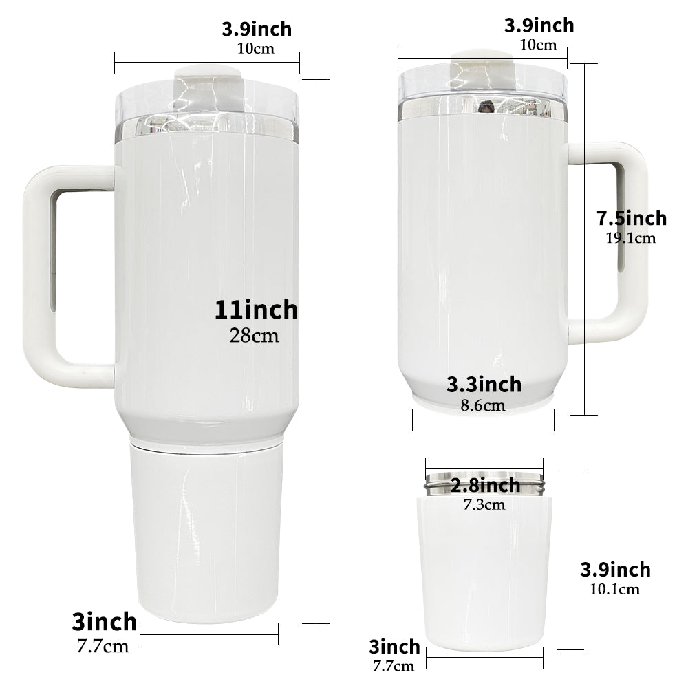 USA Presale_ Rainbow Plated H2.0 40oz Quencher Tumbler with Removal Handle and Hidden Storage Compartment for Laser Engraving_ miki