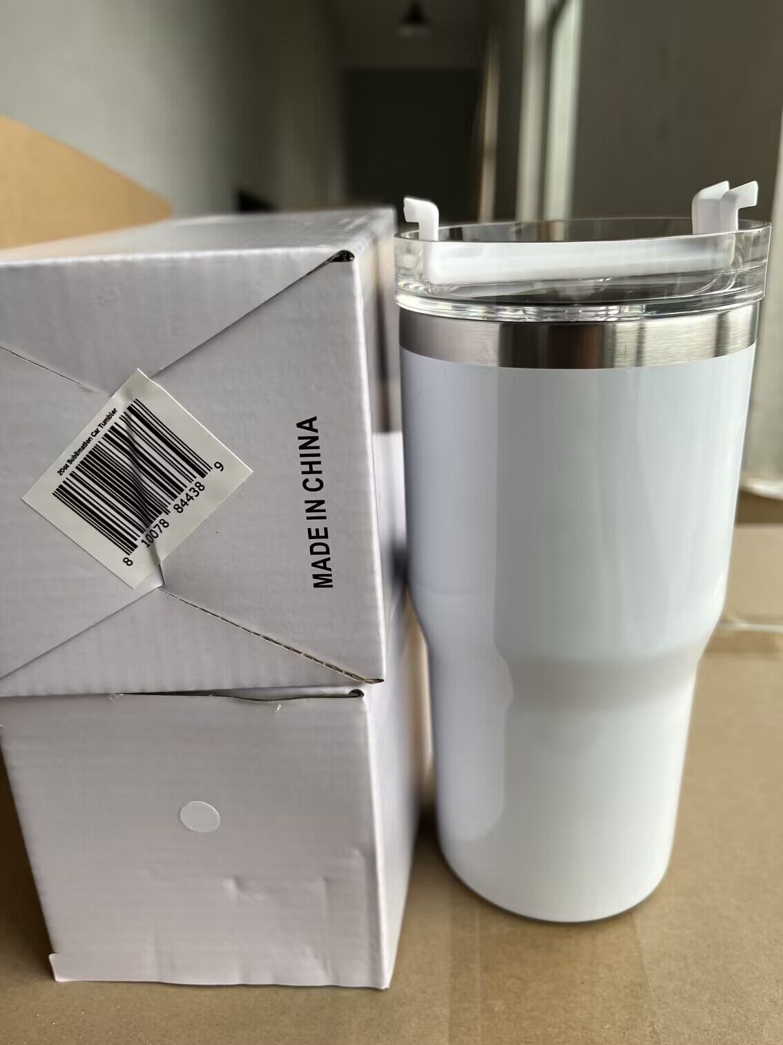 Sublimation Wihte Glossy Matte 20oz Kids Tumblers_ miki