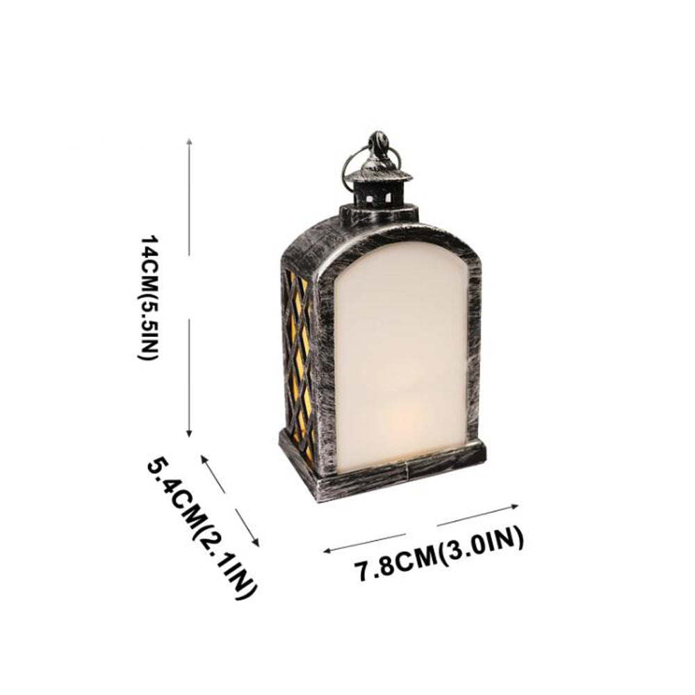 Blank Sublimation LED Lantern Light double side printable for Christmas Decoration_miki