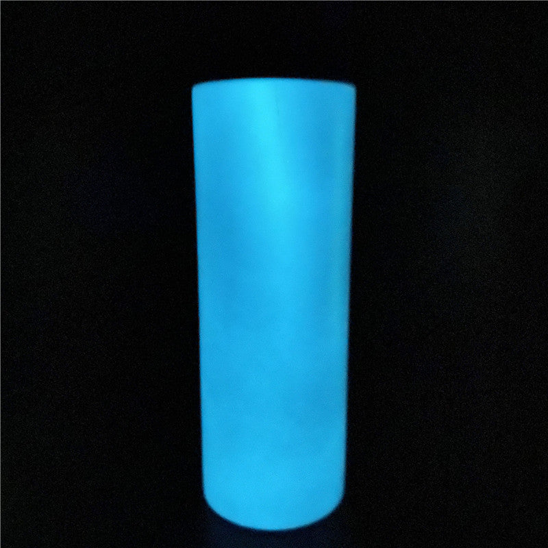 20oz blank sublimation glow in the dark straight tumbler_miki