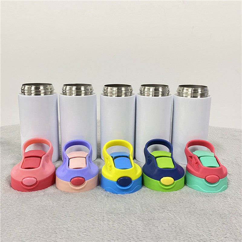 sublimation 12oz kids bottles with flip straw lid_miki