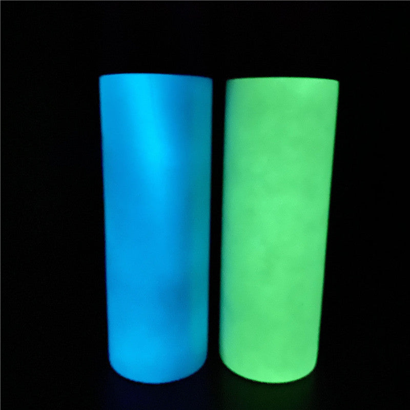 20oz blank sublimation glow in the dark straight tumbler_miki