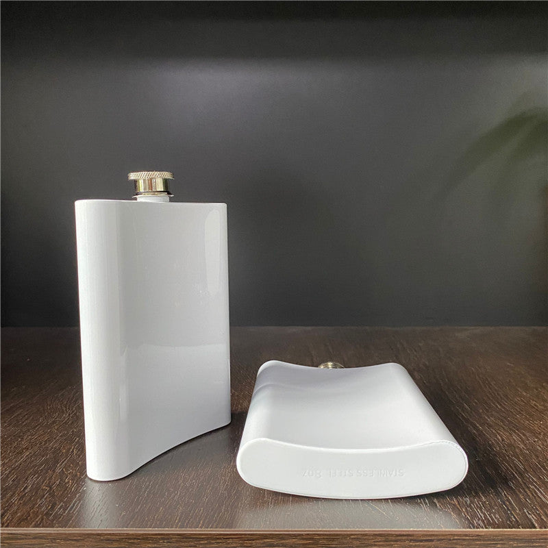 8oz blank sublimation flask_miki