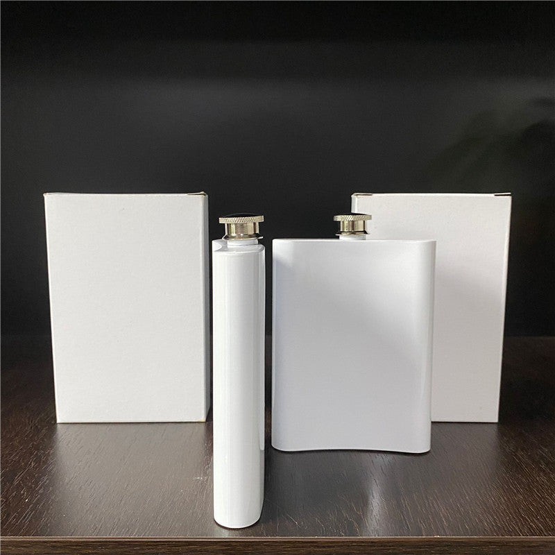 8oz blank sublimation flask_miki