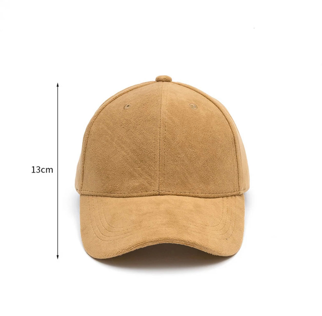 Faux Suede Baseball Cap Classic Suede Leather Adjustable Plain Trucker Hat for Laser Engraving_ miki