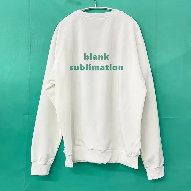 USA RTS_ round neck Sweatshirts for White Sublimation Transfer_ miki