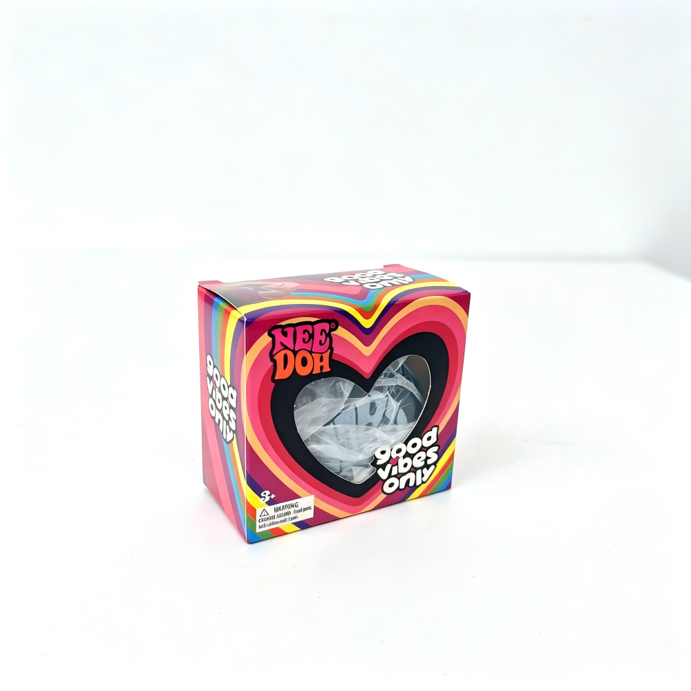 Needoh good vibes only heart shape squishy toy _miki