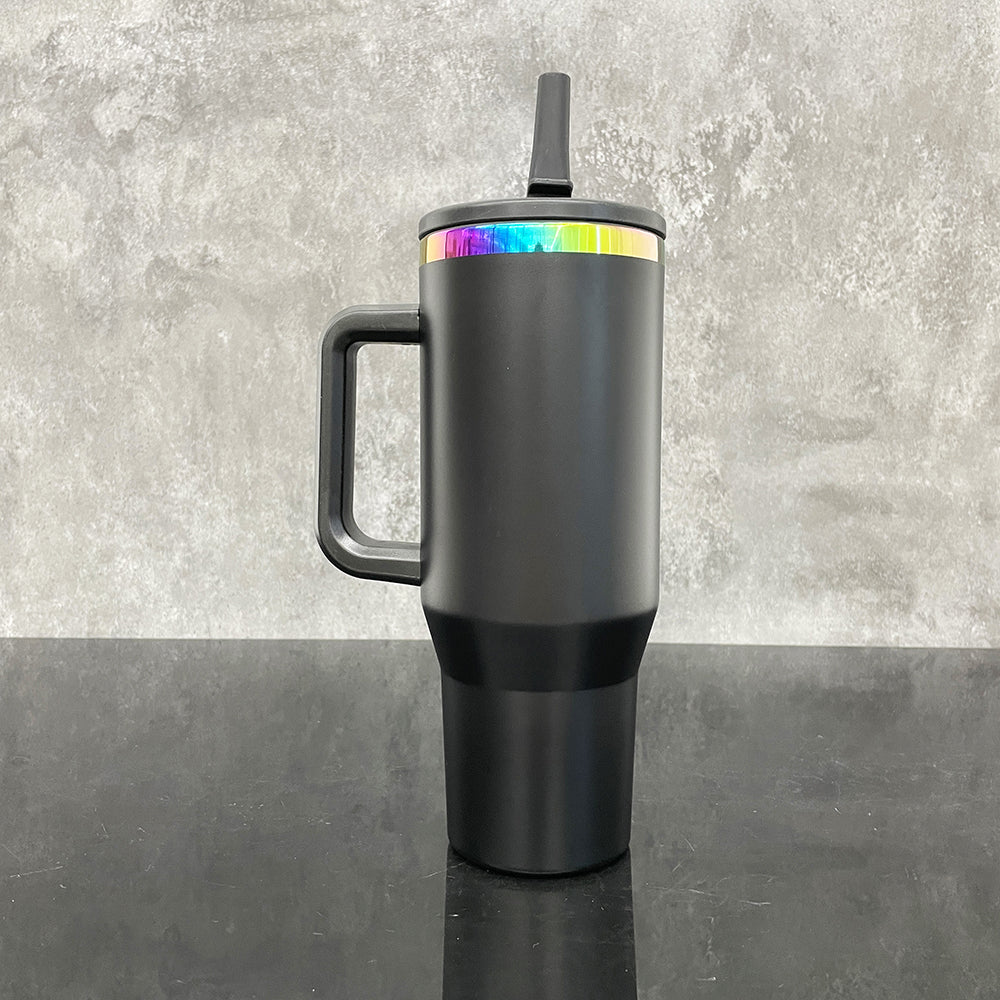 USA RTS_ Rainbow Underneath Leak Proof 40oz Powder Coated Quencher Tumblers with Removable for Laser Engraving_ miki