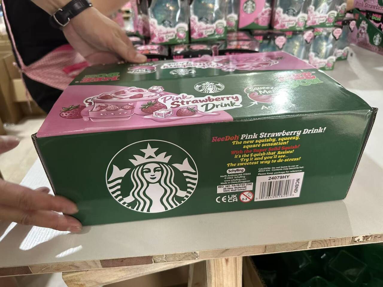 Needoh Glitter Starbucks Squishy Toys _ miki