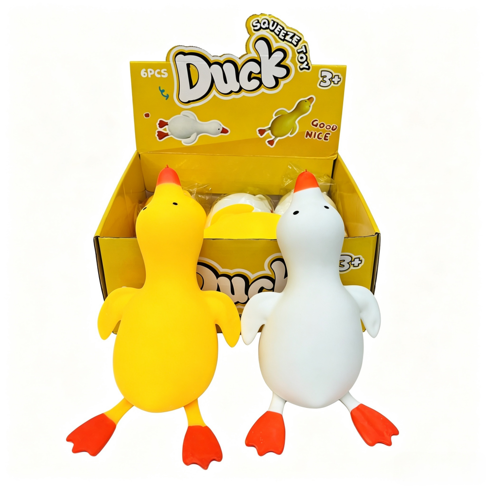 USA RTS_ 36*16.5 cm Jumbo Duck Squishy Fidget Toy flour flour filled_ miki