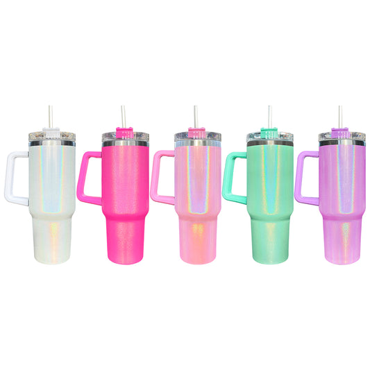 USA Presale_ Sublimation Shimmer Glitter 40oz Quencher Tumbler_miki