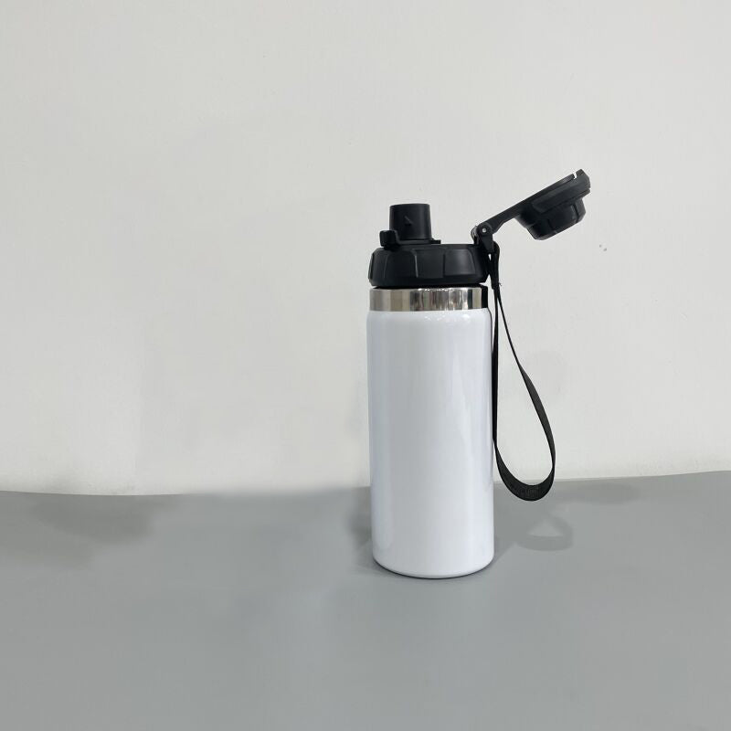 sublimation white 16oz 20oz water bottle with spout lid_miki
