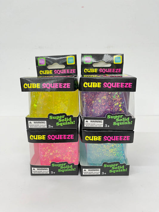5cm Sparkly Glitter Squeeze Ice Cubes with Gift Box_ miki