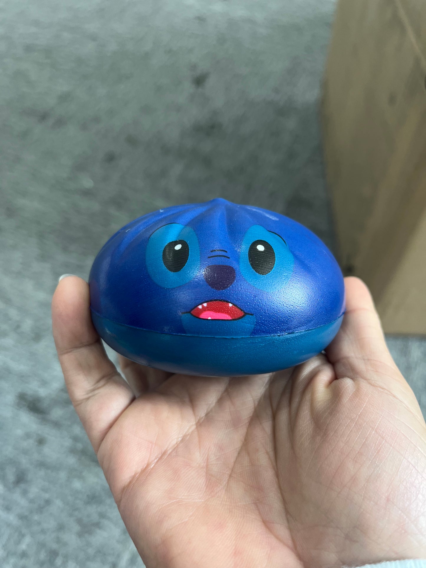 USA Presale_ Disney Cartoon PU squeeze dumplings Toys with steamer baskets and gift boxes _ miki