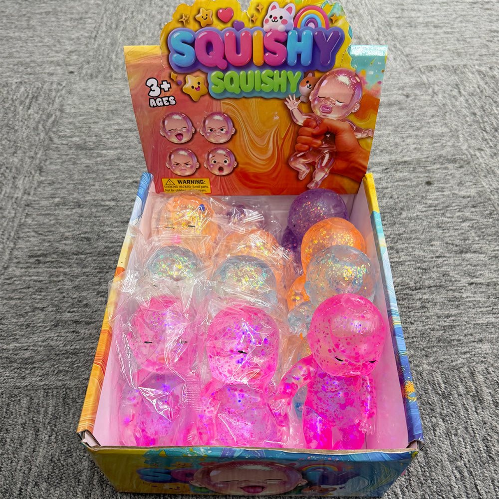 USA Presale_ Glitter Natasha Squishy Toys _ miki