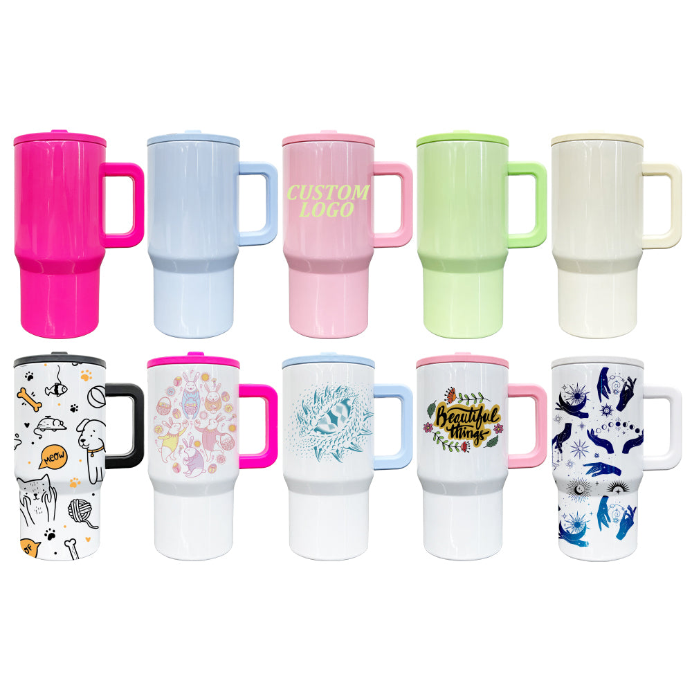 USA RTS_ sublimation kids 20oz tumblers with leak-proof lid and removable handle_miki