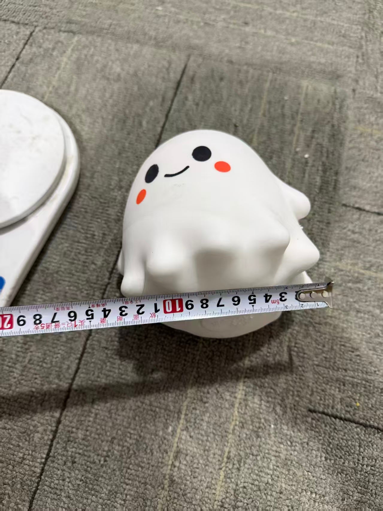 Crazy fun Halloween 13.5*13cm ghost squishy toys _ miki