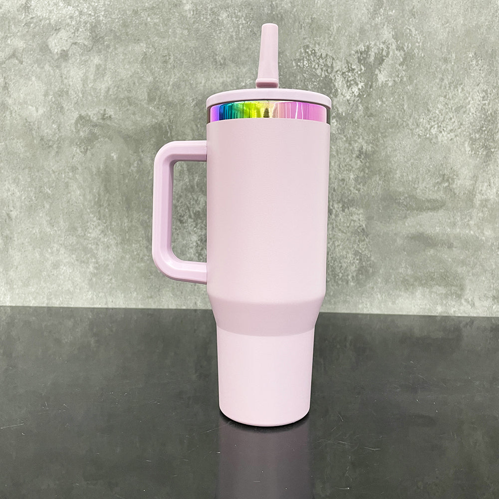 USA RTS_ Rainbow Underneath Leak Proof 40oz Powder Coated Quencher Tumblers with Removable for Laser Engraving_ miki