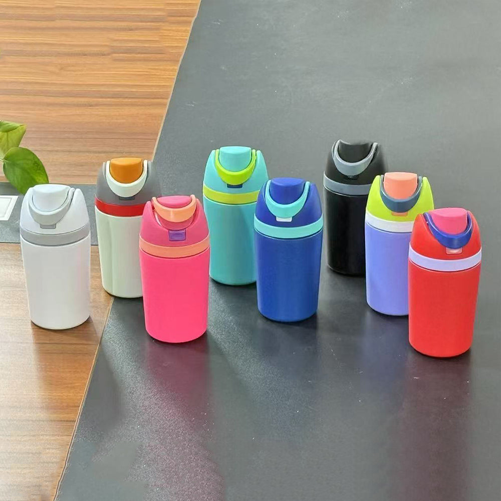 12oz Owala Style Insulated Stainless Steel Water Bottles with Flip Straw Lid For Laser Engraving_miki