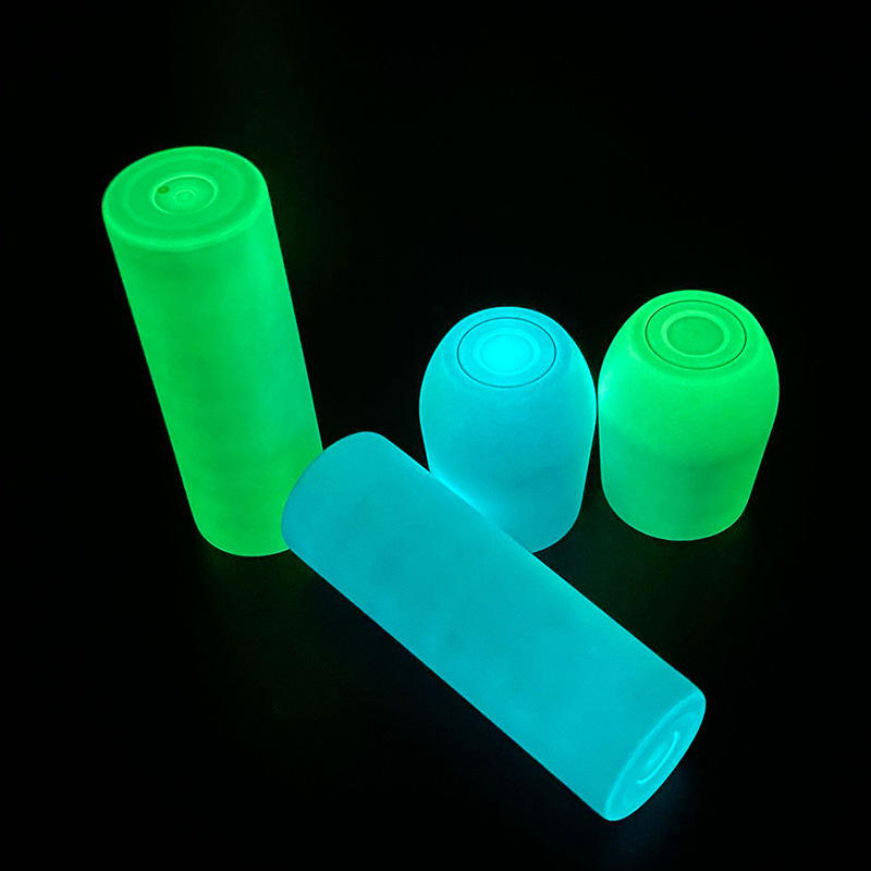 Egg Shaped Blank White Sublimation 12oz Glow in the Dark Wine Tumbler Mug with Lid for DIY Heat Transfer_ miki