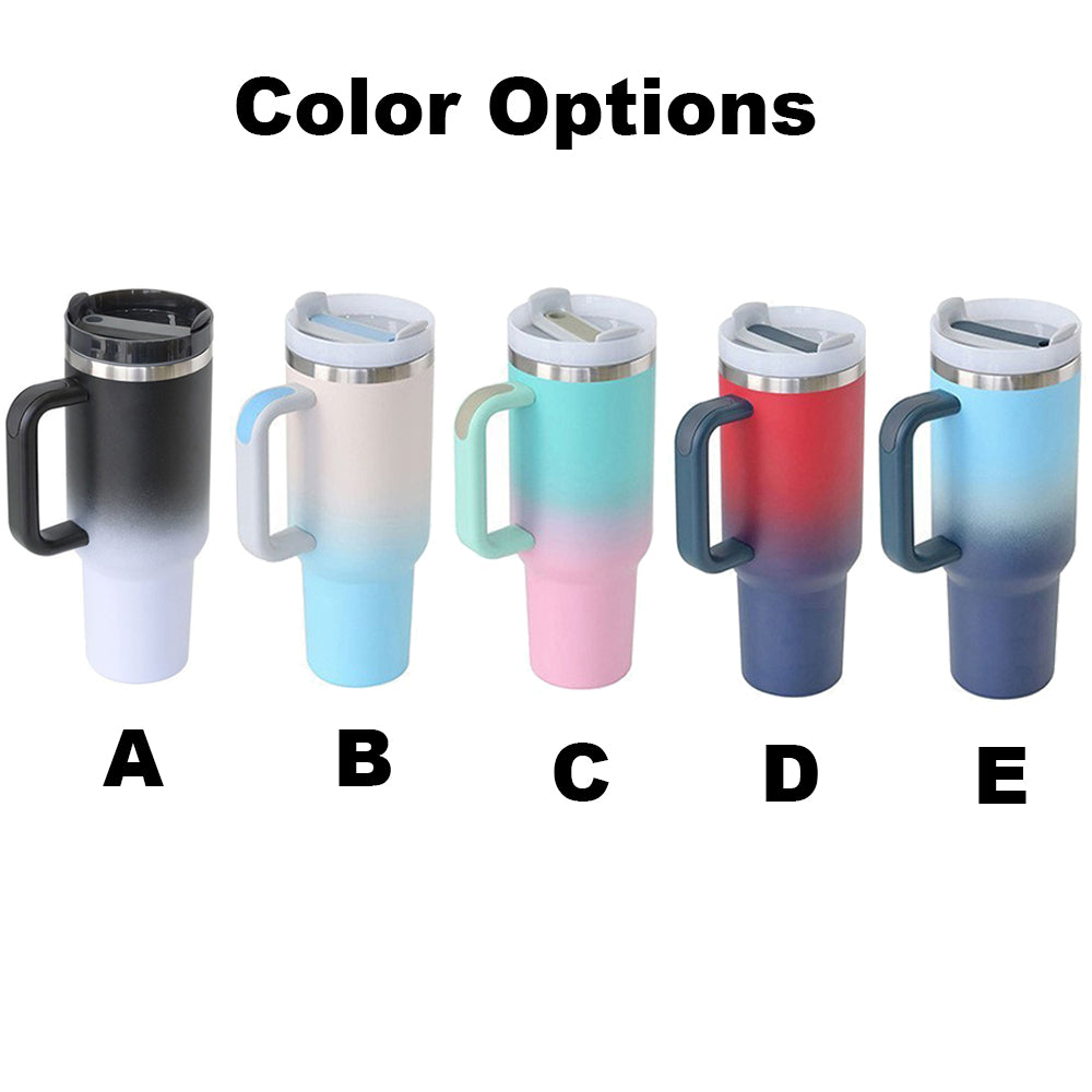 Powder coated ombré H2.0 40oz quencher tumbler for laser engraving_miki