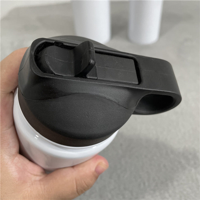 USA Presale_ Sublimation White 32oz Sports Water Bottles_ miki