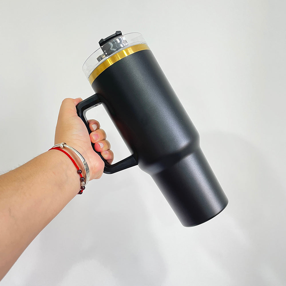 powder coated 40oz gold plated tumblers_miki