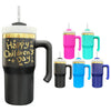 20oz mirror gold plated H2.0 powder coated kids tumbler with removable handle for laser engraving_miki