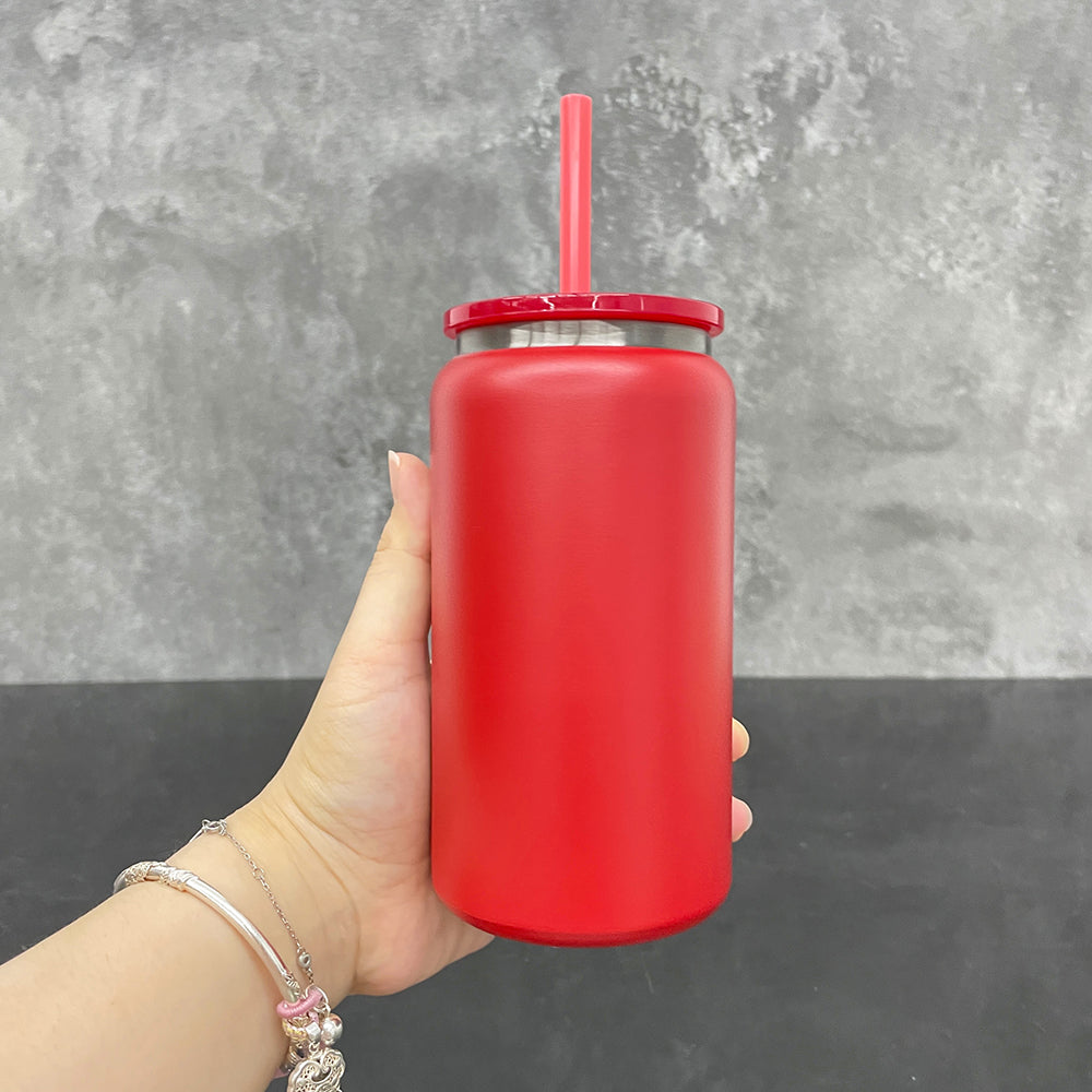 USA RTS_ Black Plated 16oz Vacuum Insulated Stainless Steel Can for Laser Engraving_ miki