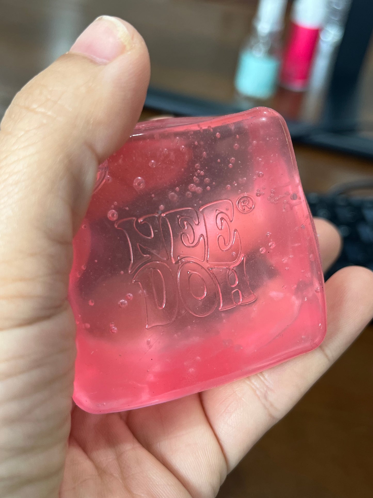USA Presale_ 5.5cm “Nee Doh” Nice Cubes individual gift box with logo on both cubes and boxes_ miki