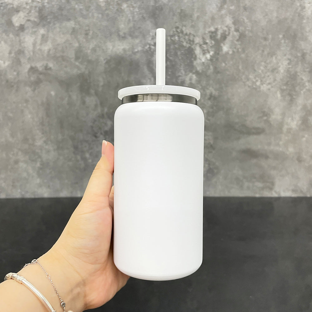 USA RTS_ Black Plated 16oz Vacuum Insulated Stainless Steel Can for Laser Engraving_ miki