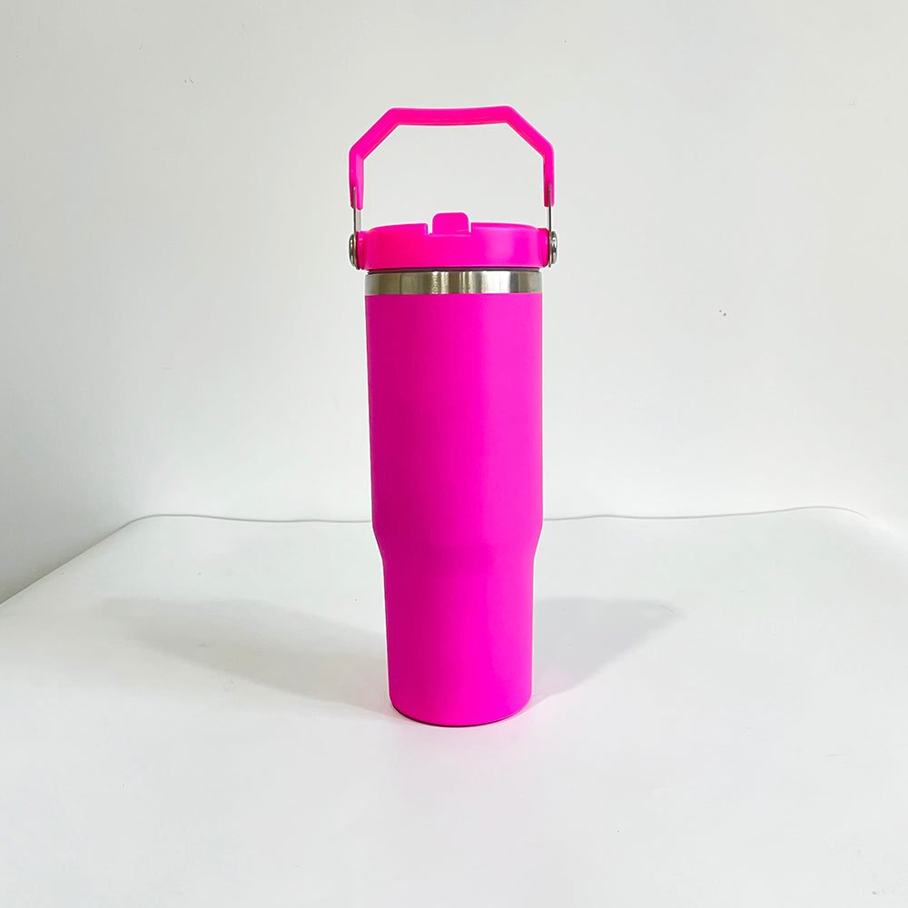 USA RTS_ Sublimation Matte 30oz Flip Straw Bottles_miki