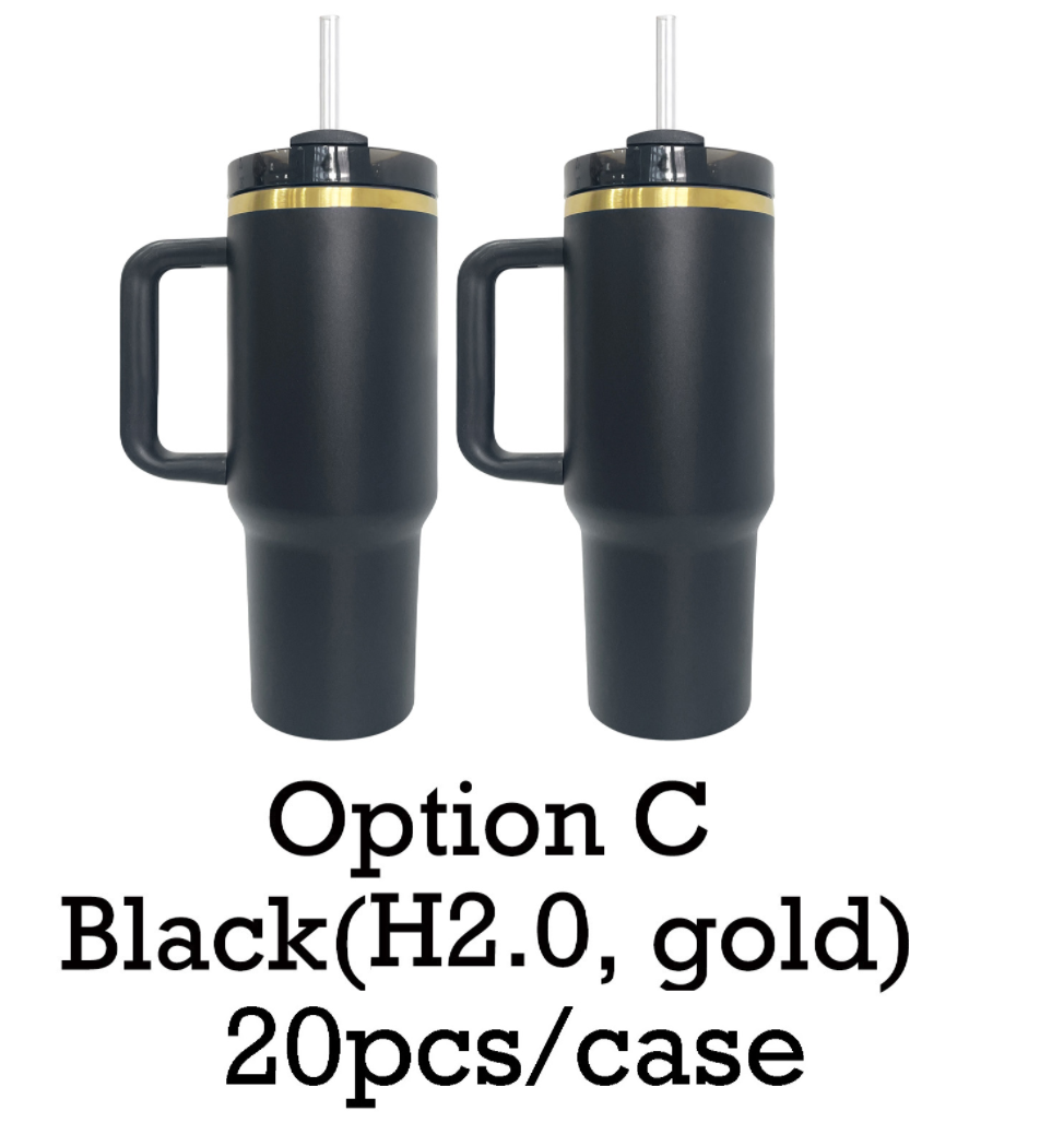 gold plated H2.0 40oz powder coated quencher tumblers_miki