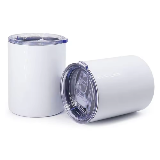 white sublimation 10oz lowball mug seamless_miki