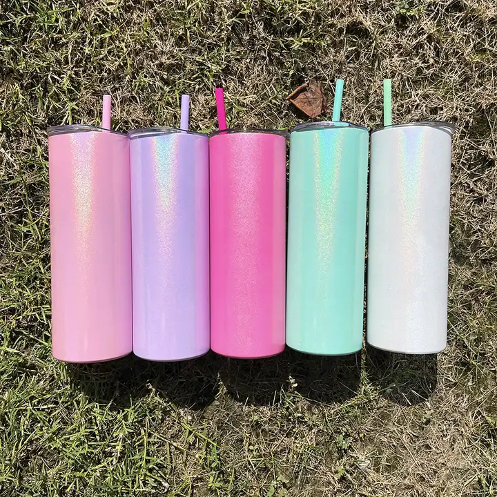 sublimation 20oz shimmer straight tumbler_miki
