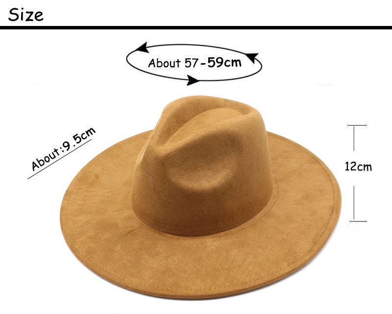 9.5cm Blank Wide Brim Hats for laser engraving _miki