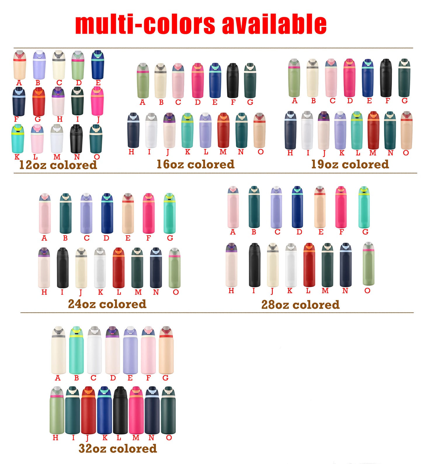 Owala Style Flip Straw Lid 24oz 32oz Insulated Stainless Steel Sports Water Bottles For Laser Engraving_miki
