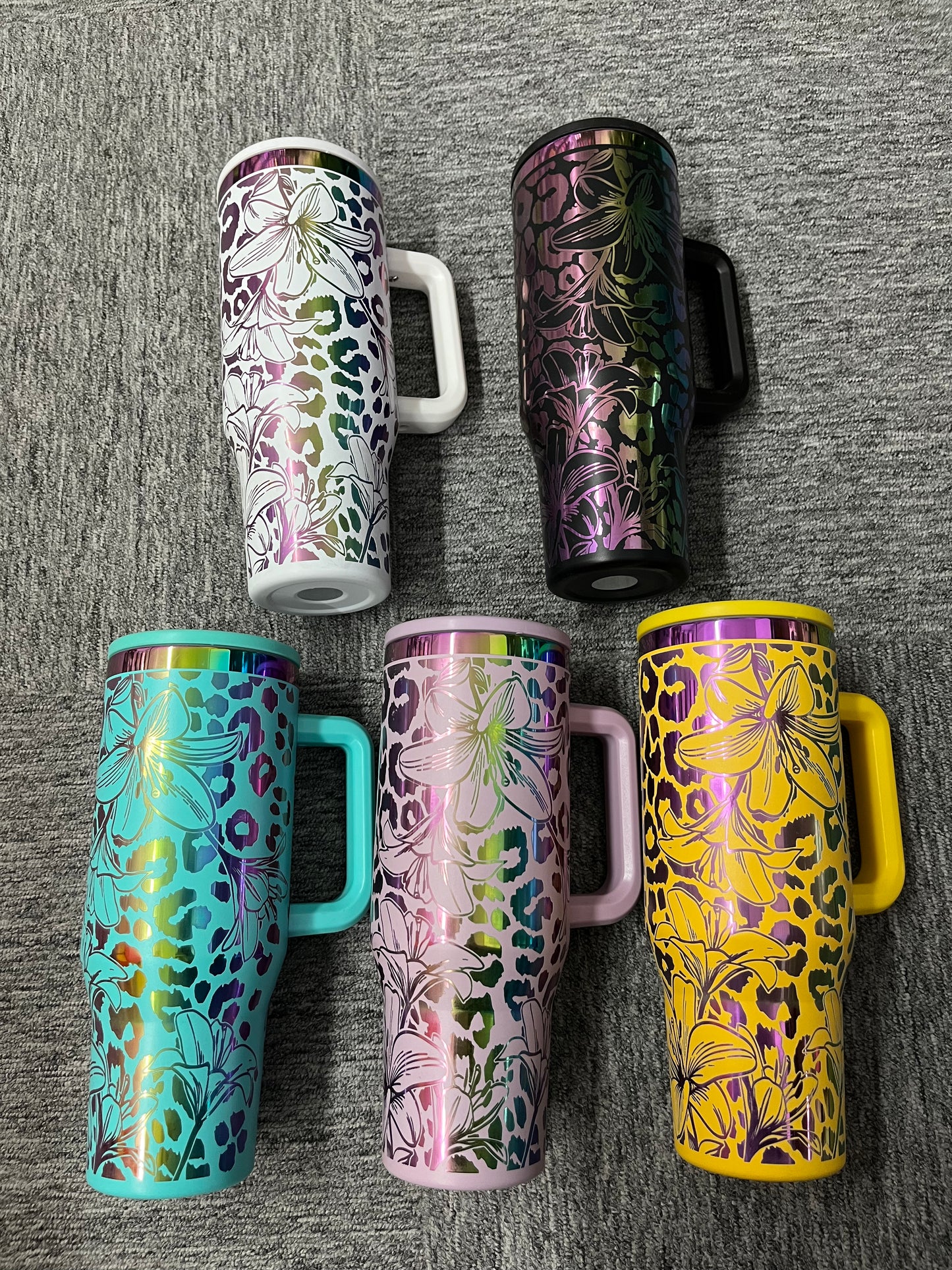 USA RTS_ Rainbow Underneath Leak Proof 40oz Powder Coated Quencher Tumblers with Removable for Laser Engraving_ miki