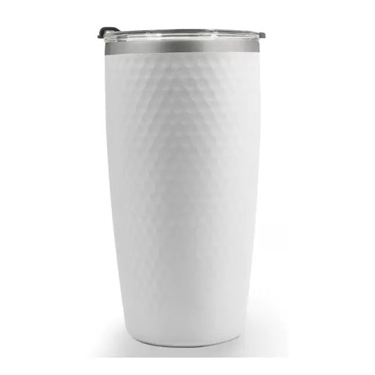 Golf Ball Dimple 20oz stainless steel Coffee Mug With Lid For Laser Engraving_ Miki